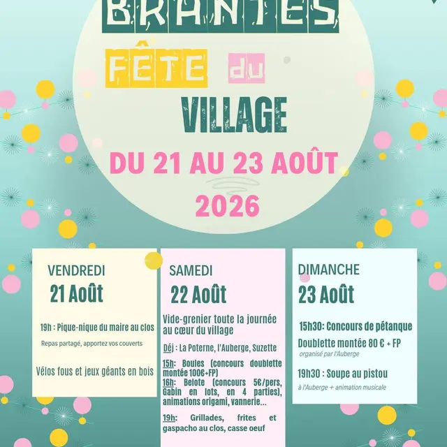 Fête votive_Brantes