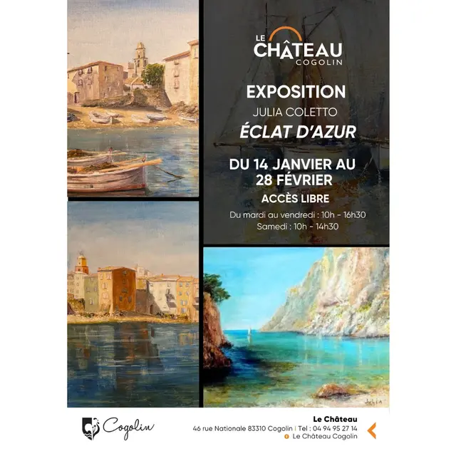 Exposition Eclat d'Azur_Cogolin