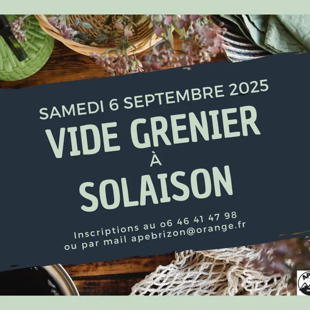 Vide Grenier à Solaison_Brizon