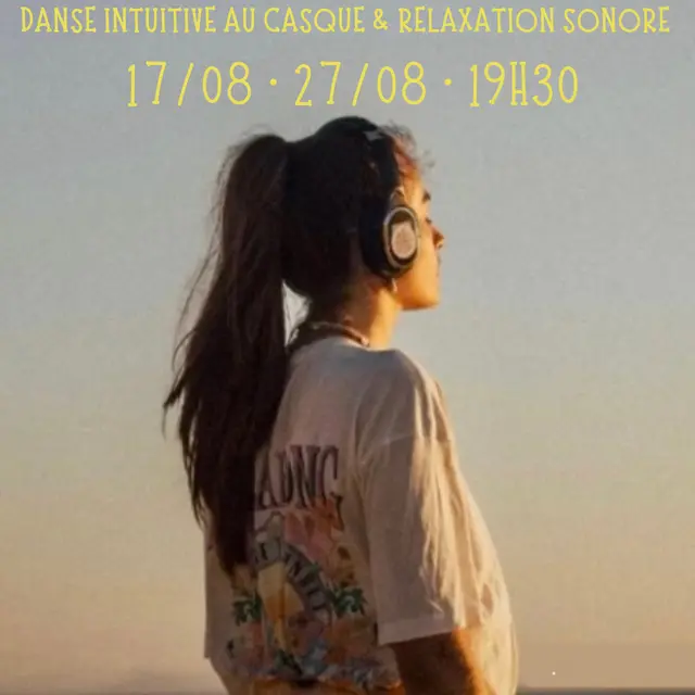 Sunset Danse : danse intuitive au casque et relaxation sonore_La Couarde-sur-Mer