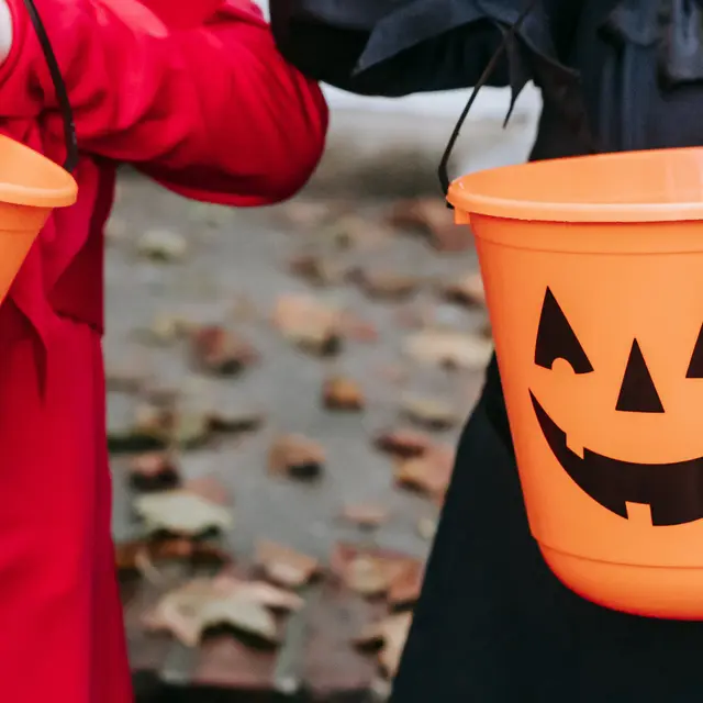 Chasse aux bonbons d'Halloween