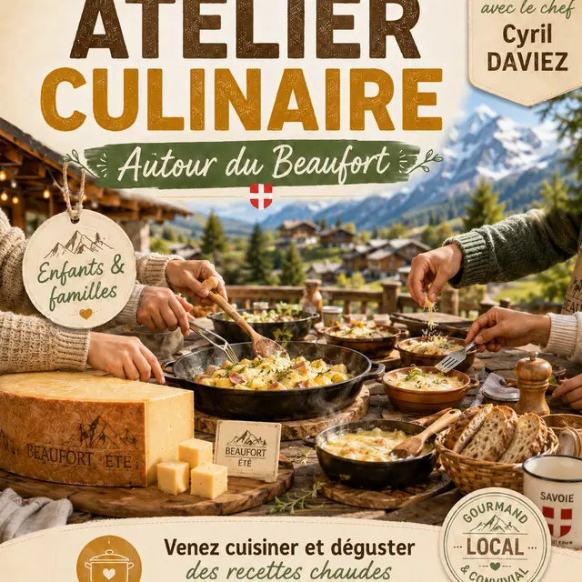Atelier culinaire - spéciale Fête du Beaufort_Les Saisies