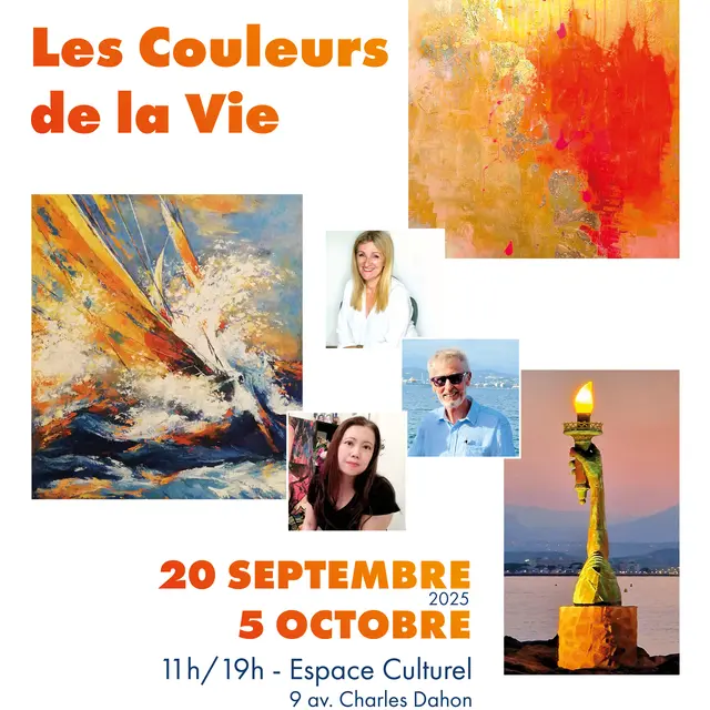 Exposition Les Couleurs de la Vie_Théoule-sur-Mer