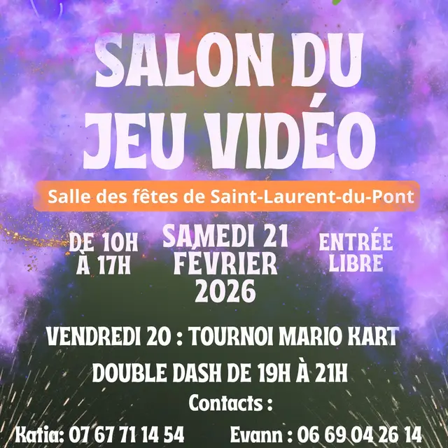 Salon du jeu vidéo_Saint-Laurent-du-Pont