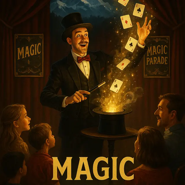 Magic parade, spectacle de magie_Combloux