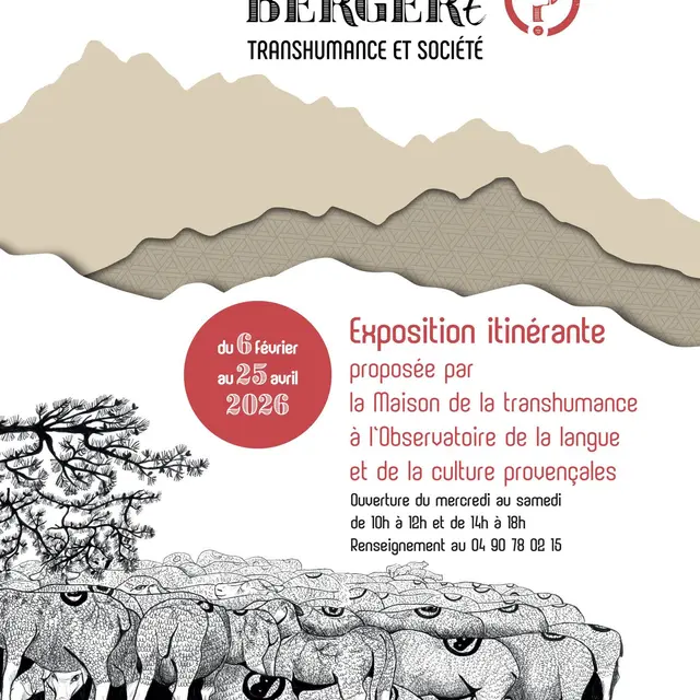 Où vas-tu Bergère ? - Exposition itinérante_Cheval-Blanc