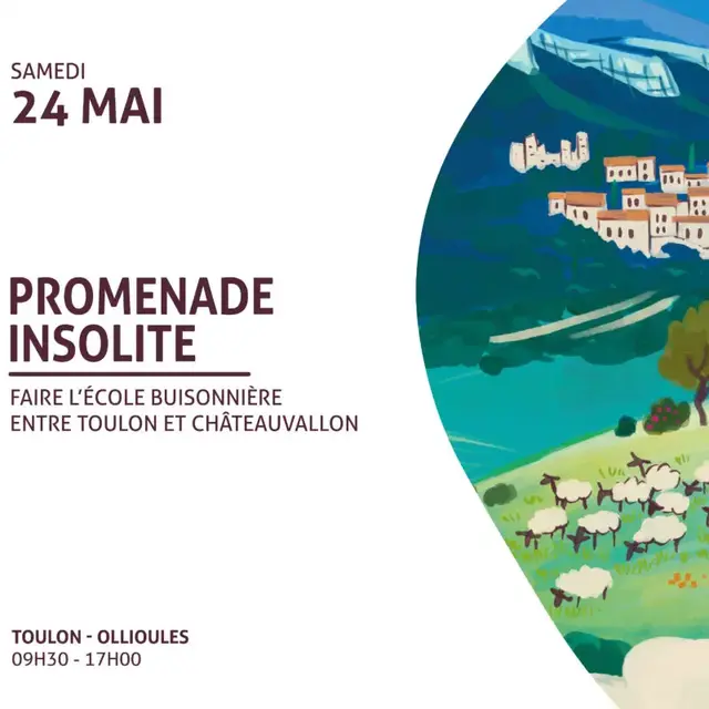 Balade de Toulon à Ollioules « Récit de voyage, d’une scène à l’autre - Les RDV Biodivertissants de la Métropole TPM_Toulon