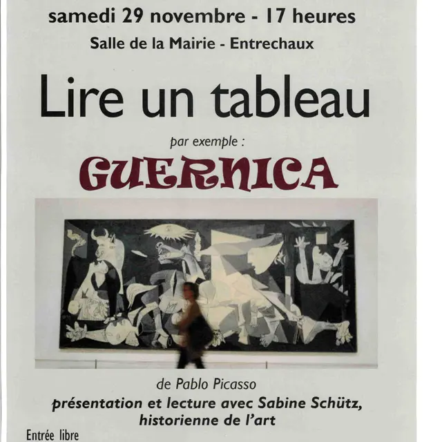 Lire un tableau : “Guernica” de Pablo Picasso - Intercallis_Entrechaux