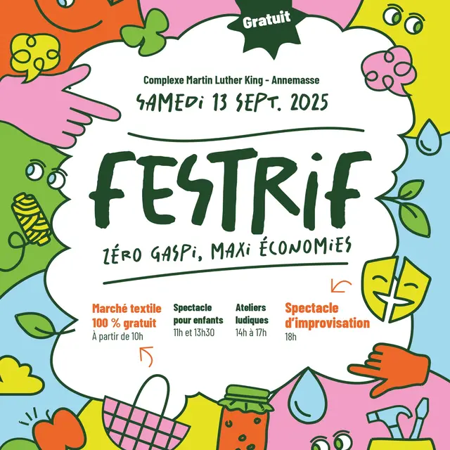 Affiche FESTRIF 2025