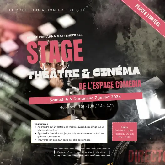 2024 07 06 ASSO ACT_Espace Comedia_Stage Théâtre et Cinéma