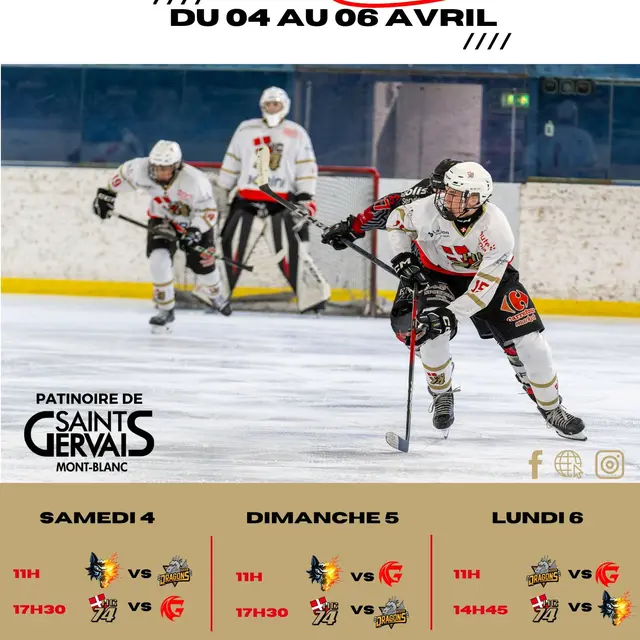 HOCKEY SUR GLACE - FINALE U18_Saint-Gervais-les-Bains