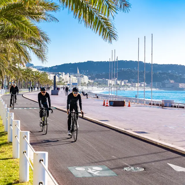 Piste cyclable La Littorale_Nice