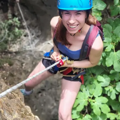 Canyoning sec via corda demi-journée - La Ciotat