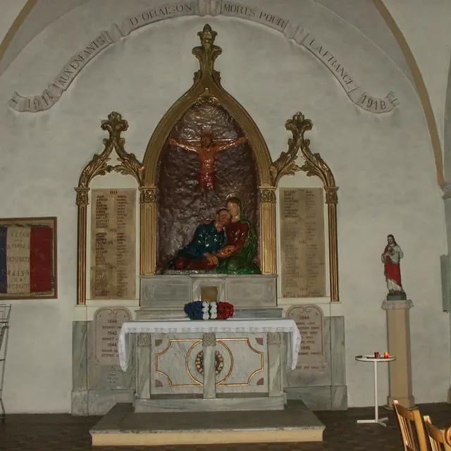 Stèle de l'église Notre Dame du Thor_Oraison