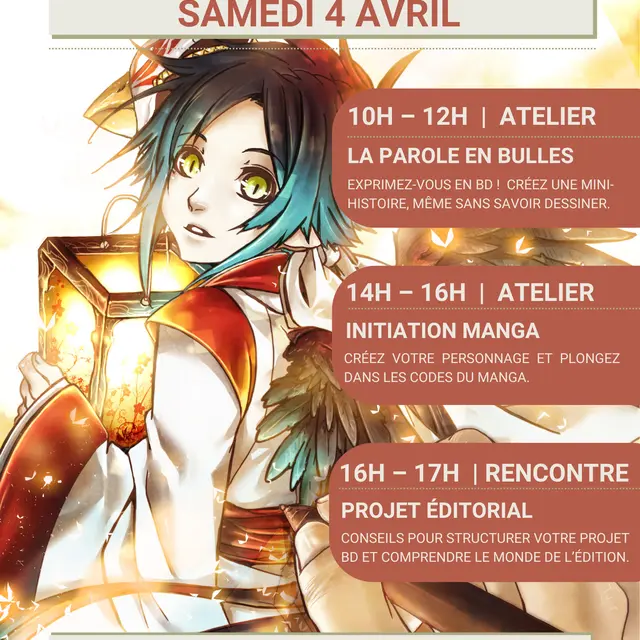 Atelier MANGA avec Vanrah