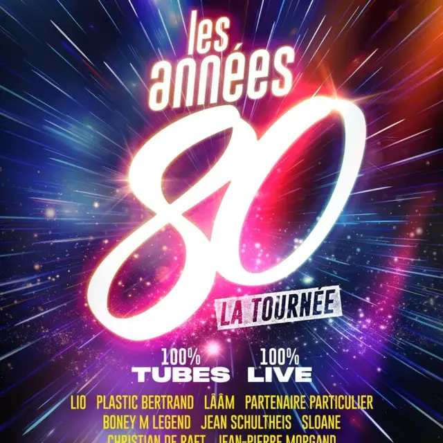 Concert Les années 80, la tournée au théâtre de verdure_Le Lavandou