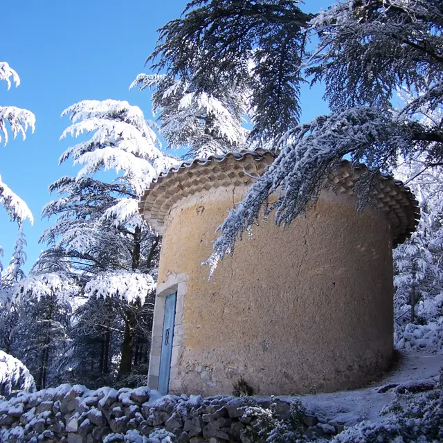 Chapelle St Roch sous la neige