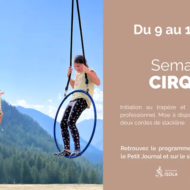 La semaine du cirque_Isola 2000
