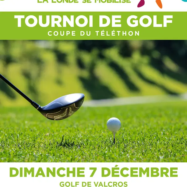 Tournoi de golf Coupe du Téléthon_La Londe-les-Maures