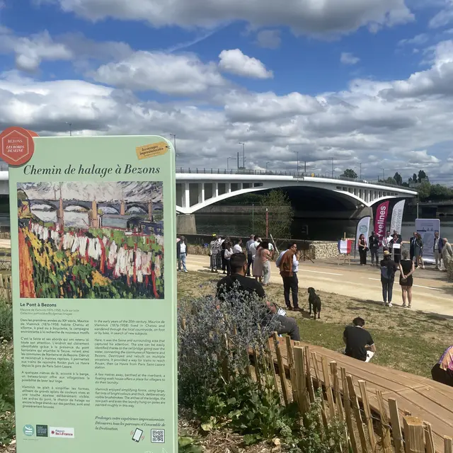 Chemin des Impressionnistes à Bezons_Bezons