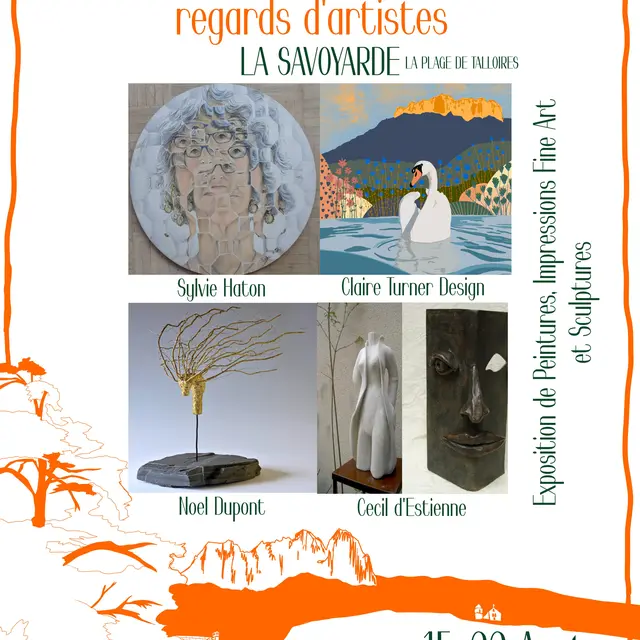 Exposition Regards d'artistes_Talloires-Montmin