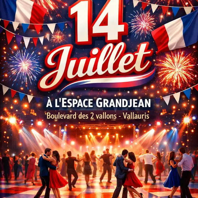 Bal du 14 Juillet_Vallauris Golfe - Juan
