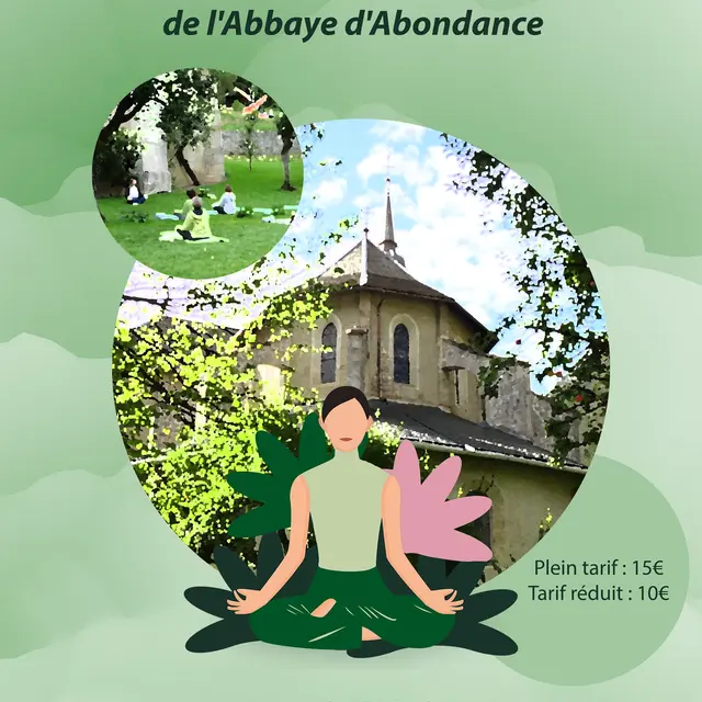 Découverte yoga méditation Abbaye d'Abondance