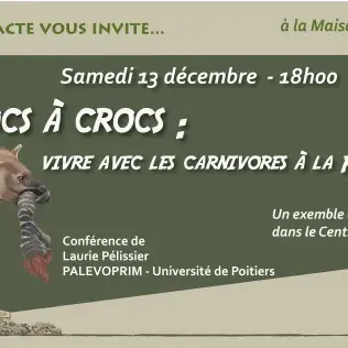 Colocs à crocs : vivre avec les carnivores à la préhistoire_Bagnols-en-Forêt