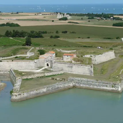 Vue ouest du Fort La Prée