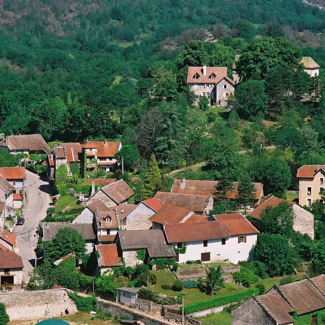 Vue aérienne Conzieu