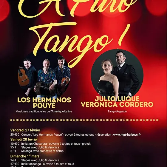 Week-end de musique argentine et pur tango !_Herbeys