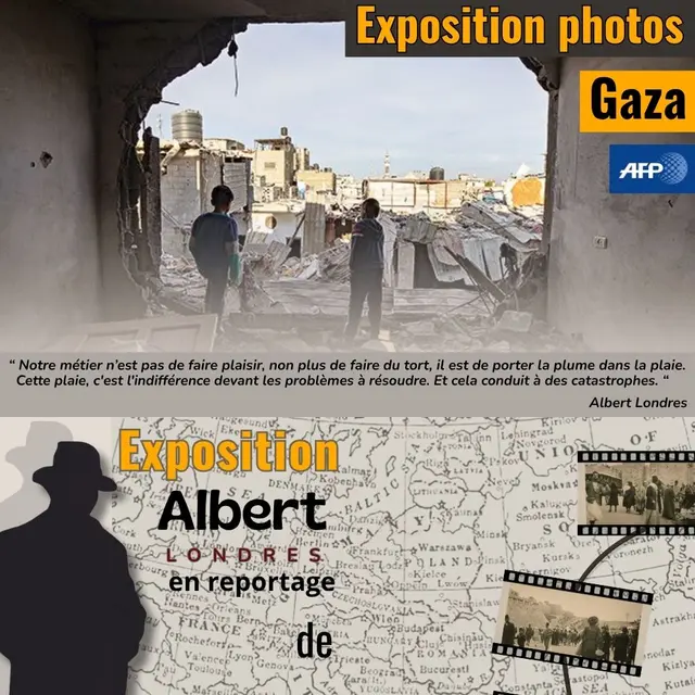 Exposition Albert Londres en reportage / exposition photo , Gaza
