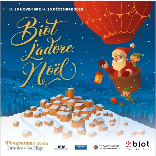 Lancement de Biot j'adore Noël_Biot