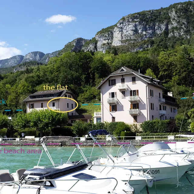 Location de vacances au bord du lac d'Annecy