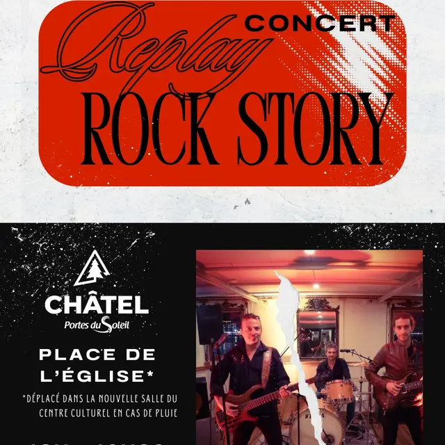 Concert Rock Replay Rock Story_Châtel