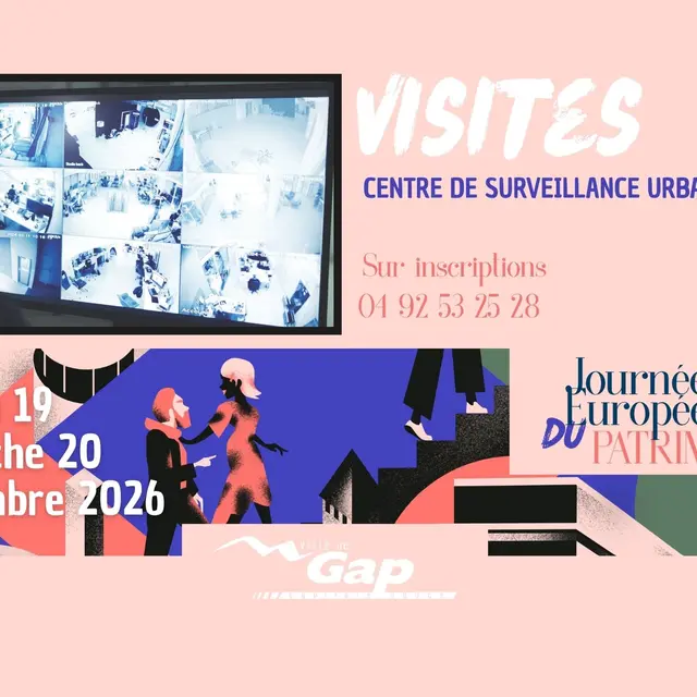 Visites du Centre de Surveillance Urbaine_Gap