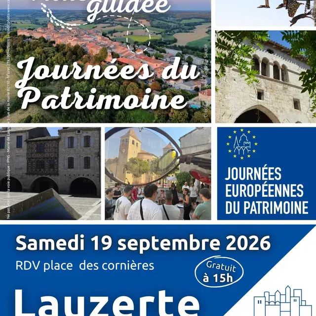 Visite guidée cité médiévale Lauzerte