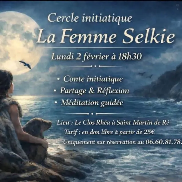 Cercle initiatique, la femme selkie_Saint-Martin-de-Ré
