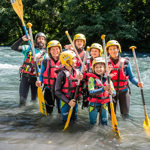 Rafting en eaux vives
