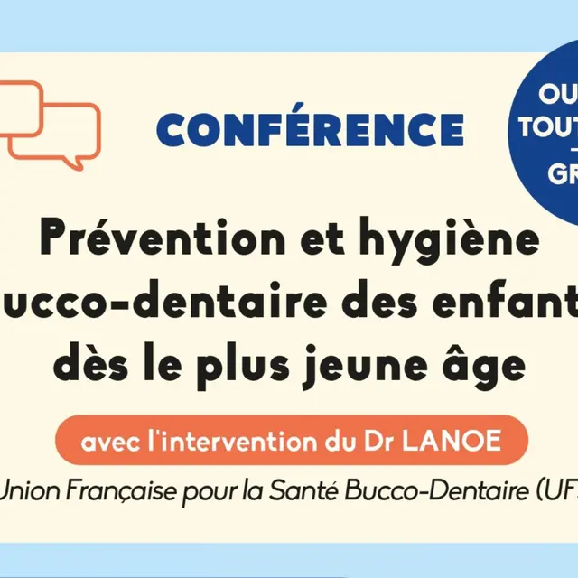 Conférence : Prévention et hygiène bucco-dentaire des enfants_Annemasse