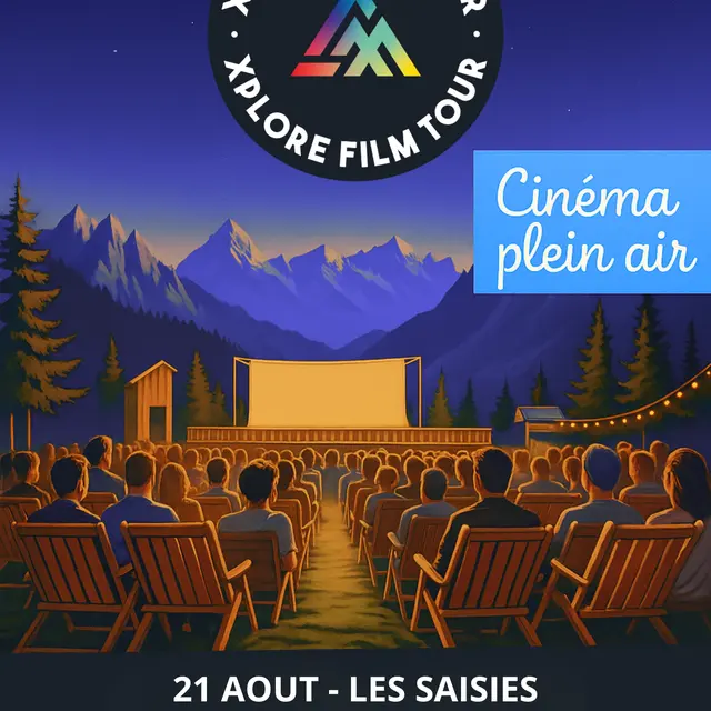 Xplore Alpes Festival Les Saisies - Projection film outdoor_Hauteluce
