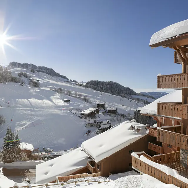 CGH Résidences & Spas Le Village de Lessy - La Résidence en hiver