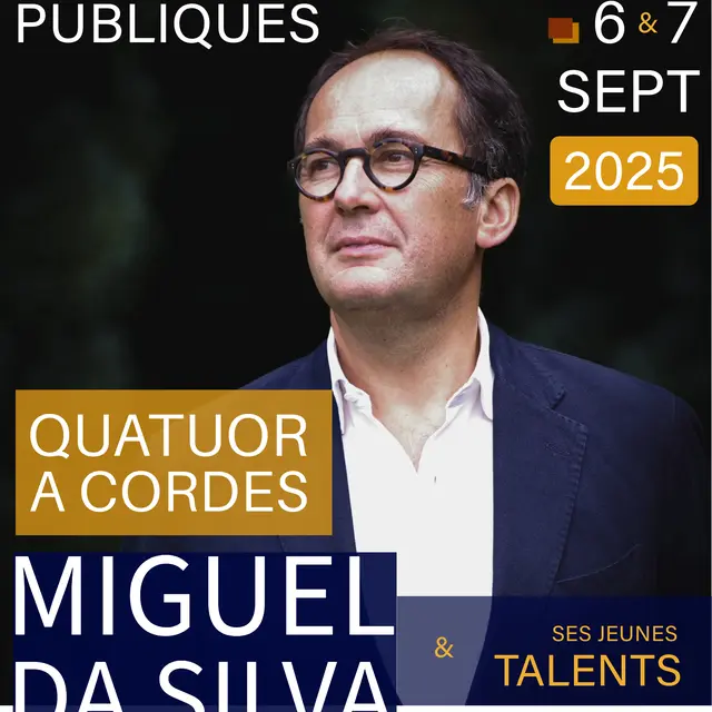 Master class publique Quatuor à cordes_Villecroze