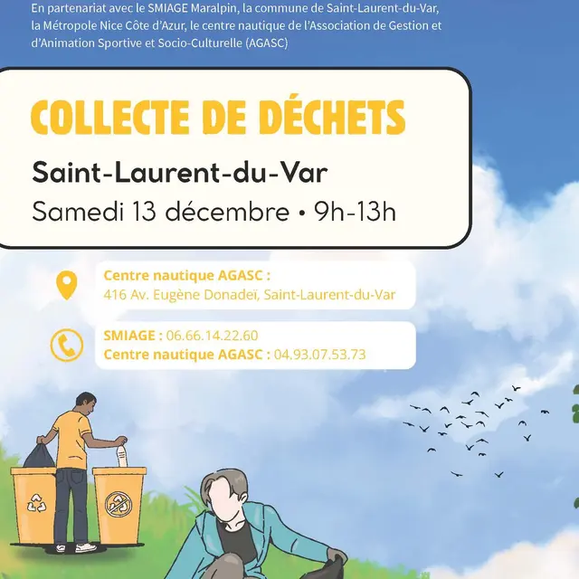 Collecte de Déchets 2025_Saint-Laurent-du-Var