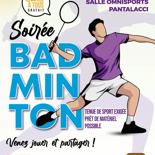 Soirée badminton
