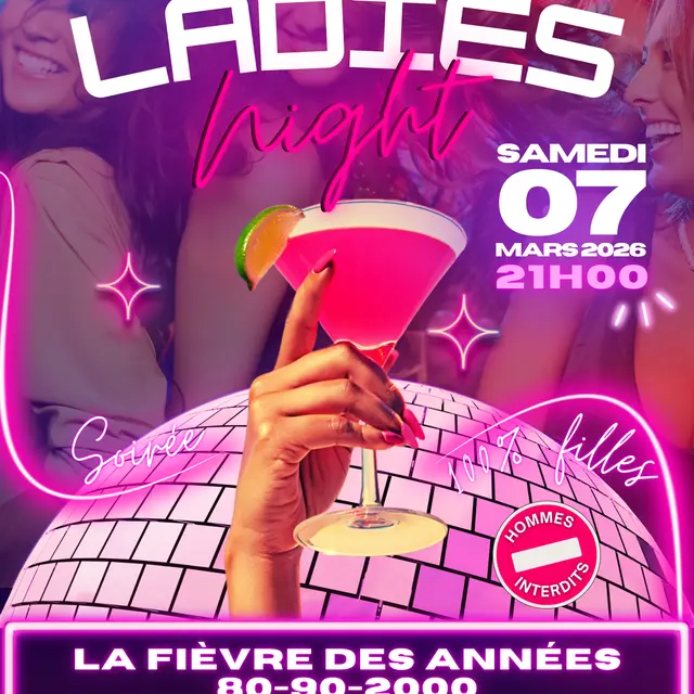 La fièvre des années 80, 90, 2000 - Ladies night_Gassin
