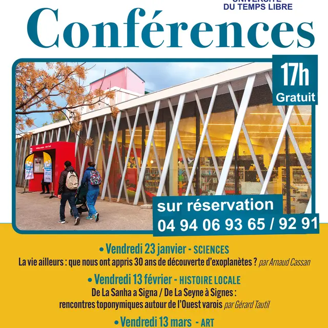 Conférence Université du Temps Libre Histoire Locale_La Seyne-sur-Mer