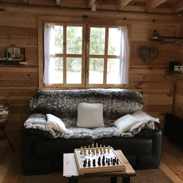 la cabane sous les arbres