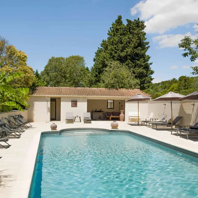 Hotel l'Amandière piscine
