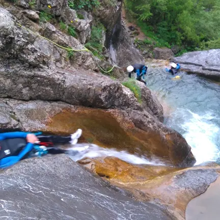 Canyoning Eric Fossard - Guide de haute montagne